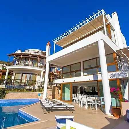 Villa Sleeps 8 Pool Air Con Wifi Kalkan